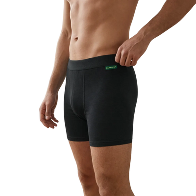 4 - Pack Lewis Bamboe Boxershorts - Zwart