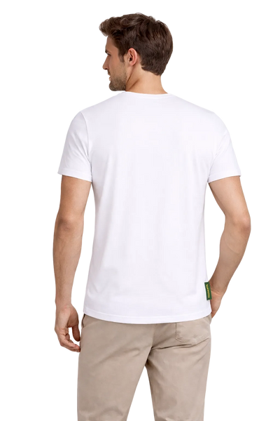 2 - Pack Austin Bamboe T-shirts V-hals - Wit