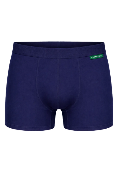 4 - Pack Lewis Bamboe Boxershorts - Marineblauw