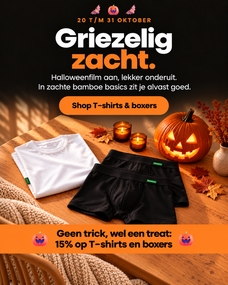 Bamboe basics die de hele dag goed zitten