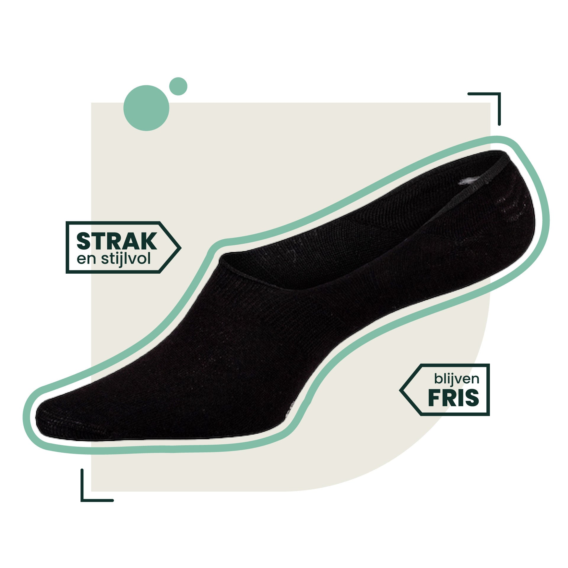 4-pack Joshua Bamboe Footies - Zwart