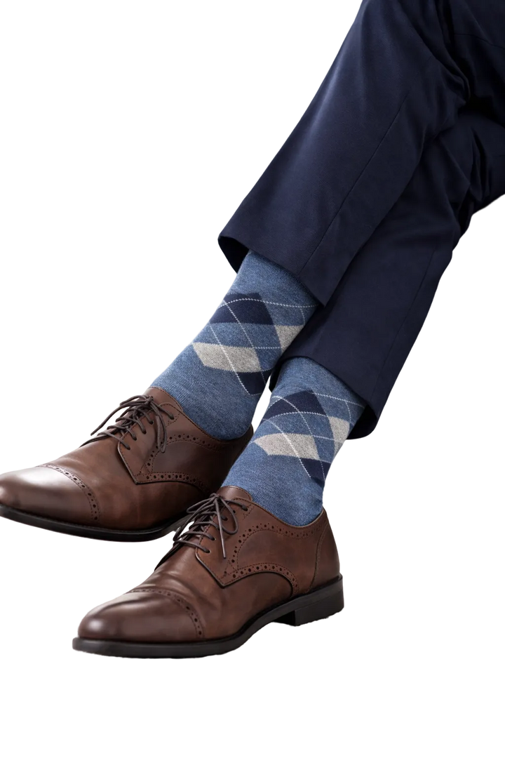 4 - Pack Steve Bamboe Sokken - Jeans