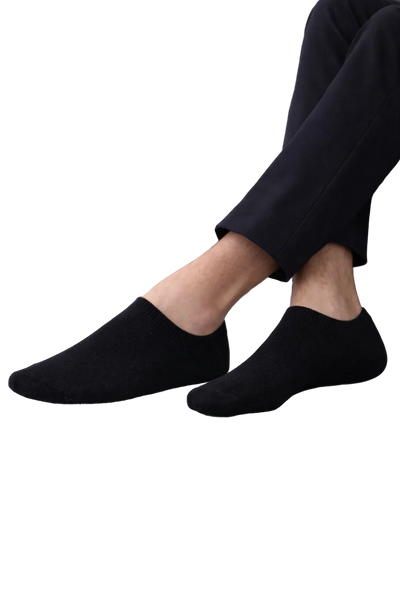 8 - Pack Jordan Bamboe Sneakersokken - Zwart