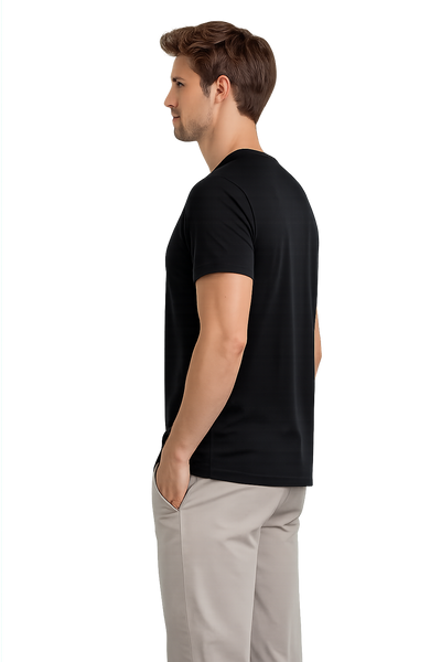2-Pack Austin Bamboe T-shirts Rond - Zwart