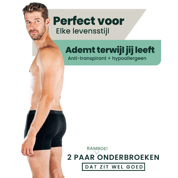 2-pack Lewis Bamboe Boxershorts - Zwart