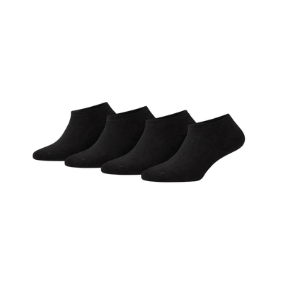 4 - Pack Jordan Bamboe Sneakersokken - Zwart