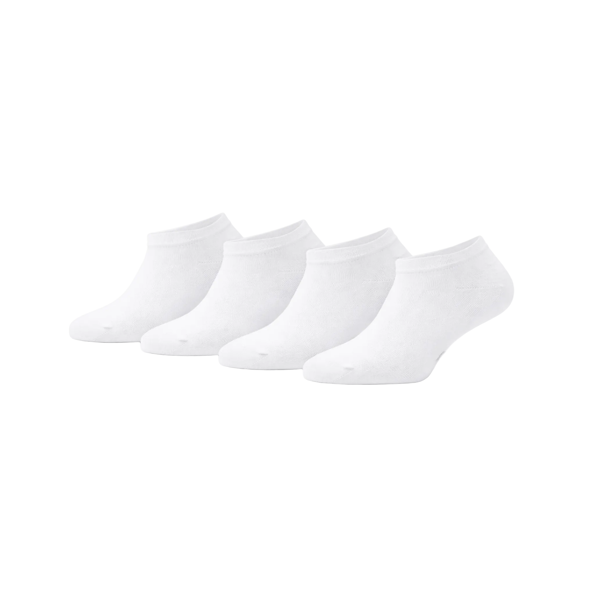 4 - Pack Jordan Bamboe Sneakersokken - Wit