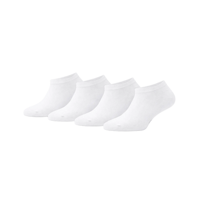 4 - Pack Jordan Bamboe Sneakersokken - Wit