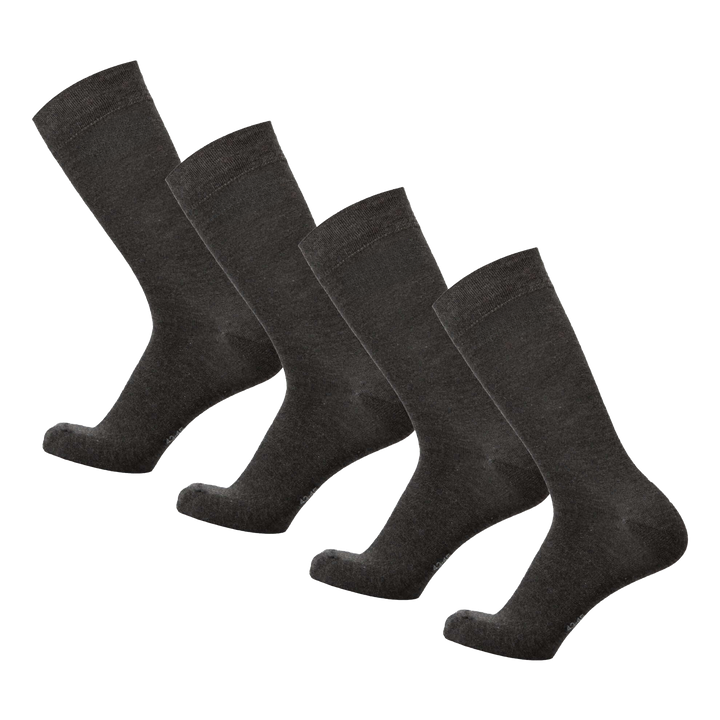Bamboosa – Jason Bamboe Sokken – Grijs – Naadloos, Ademend & Anti‑transparant – Maten 35‑38 t/m 46‑47