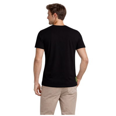 2 - Pack Austin Bamboe T-shirts V-hals - Zwart