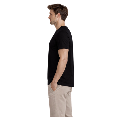 2 - Pack Austin Bamboe T-shirts V-hals - Zwart