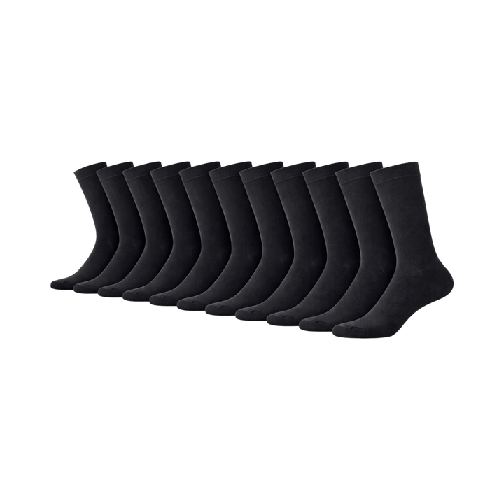 12 - Pack Jason Bamboe Sokken - Grijs