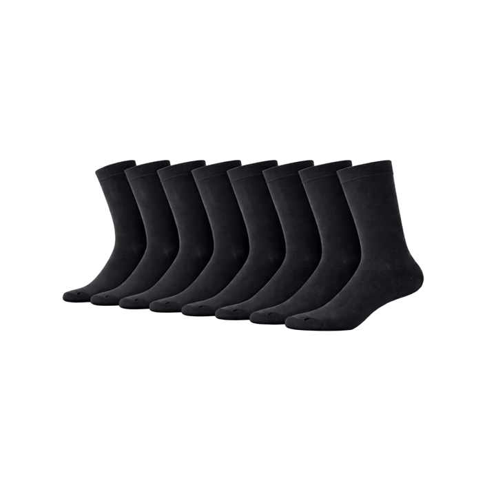 8 - Pack Jason Bamboe Sokken - grijs