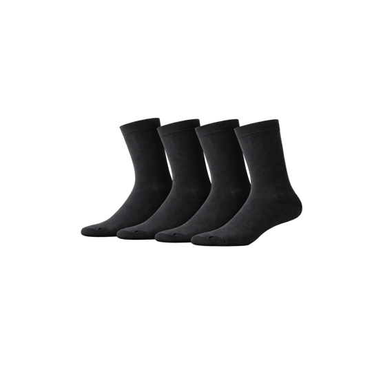 4 - Pack Jason Bamboe Sokken - Grijs