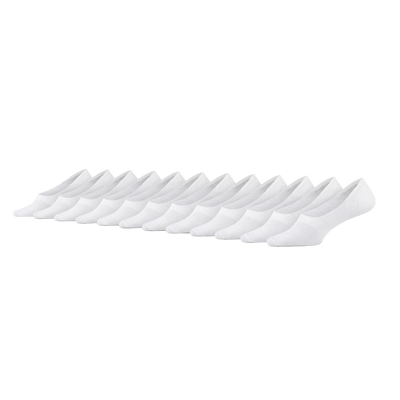 12 - Pack Joshua Bamboe Footies - Wit