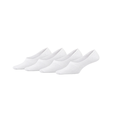 4 - Pack Joshua Bamboe Footies - Wit