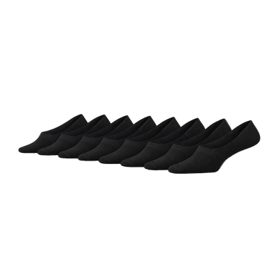 8 - Pack Joshua Bamboe Footies - Zwart