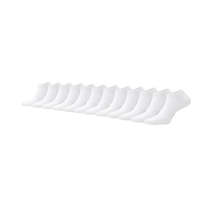 12 - Pack Jordan Bamboe Sneakersokken - Wit