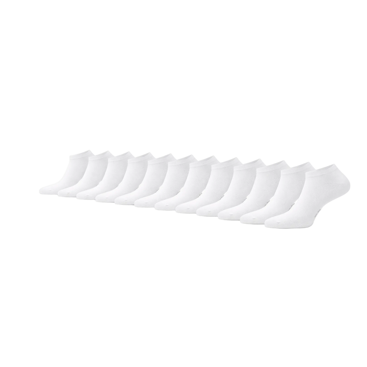 12 - Pack Jordan Bamboe Sneakersokken - Wit