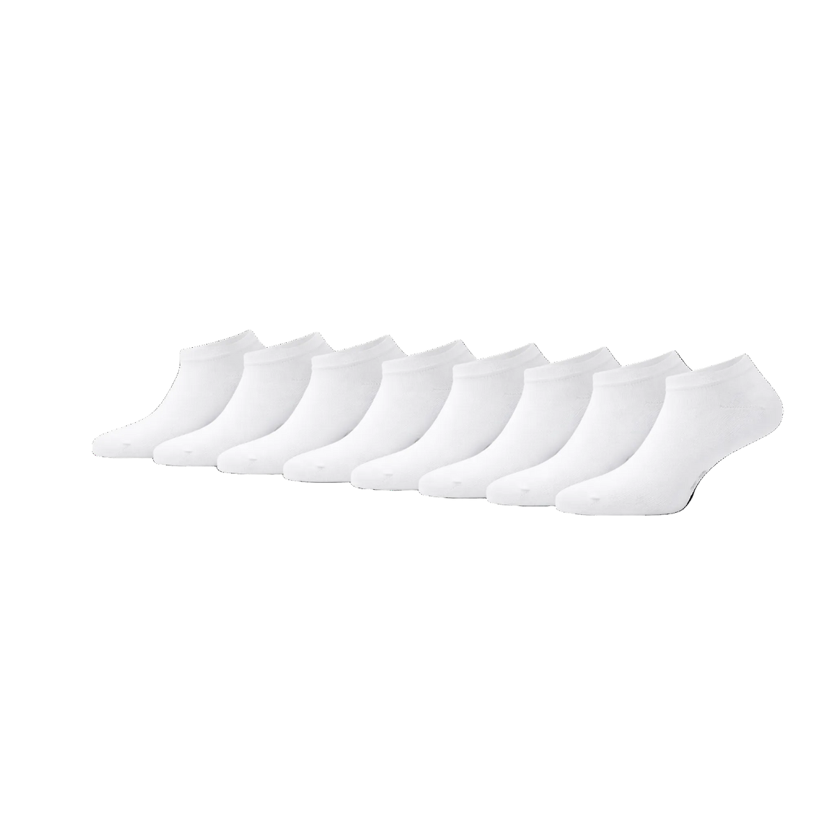 8 - Pack Jordan Bamboe Sneakersokken - Wit