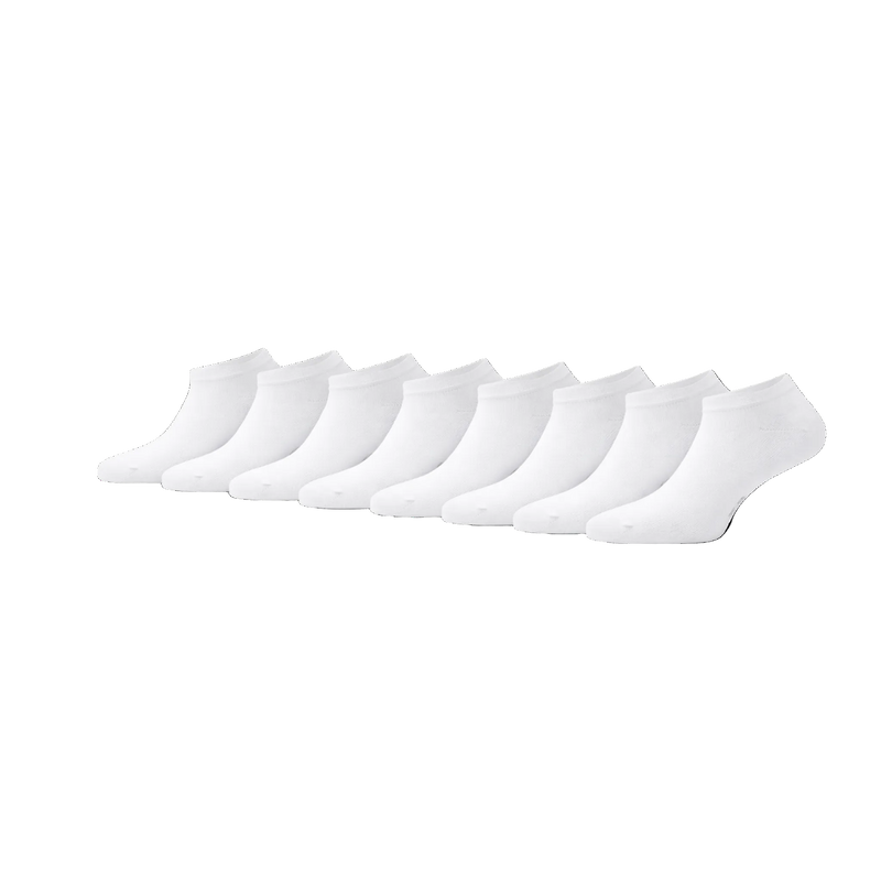 8 - Pack Jordan Bamboe Sneakersokken - Wit