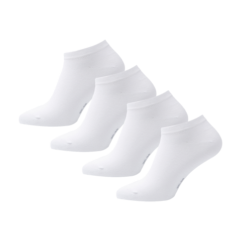 4-pack Jordan Bamboe Sneakersokken - Wit