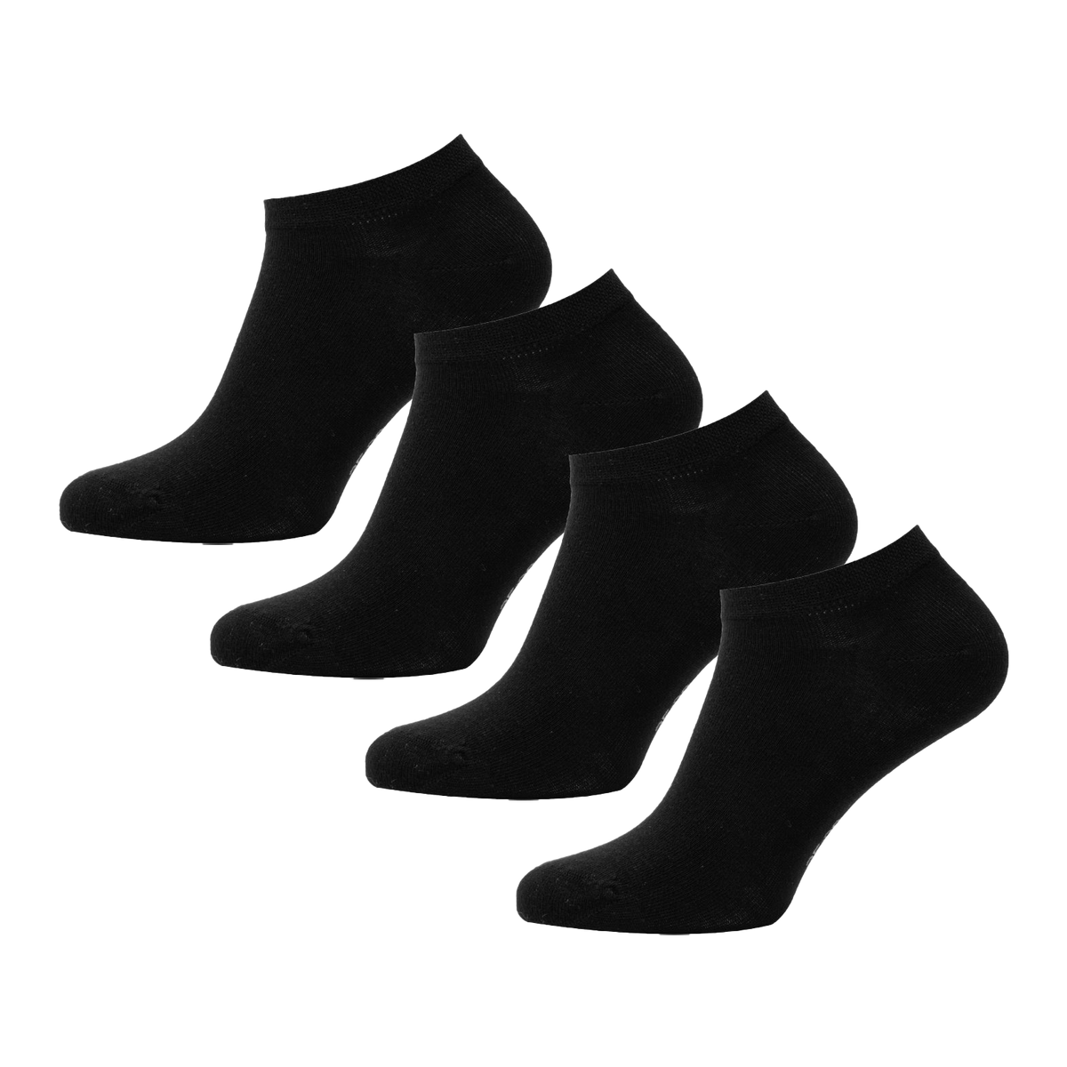12 - Pack Jordan Bamboe Sneakersokken - Zwart
