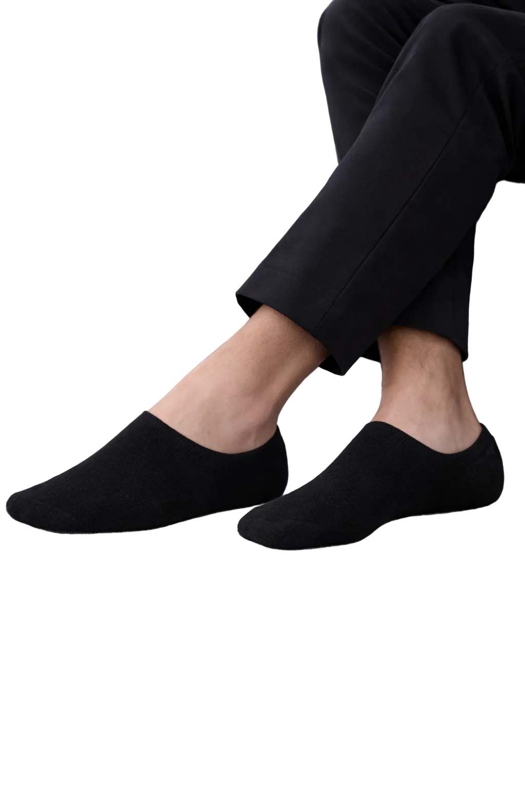 4 - Pack Joshua Bamboe Footies - Zwart