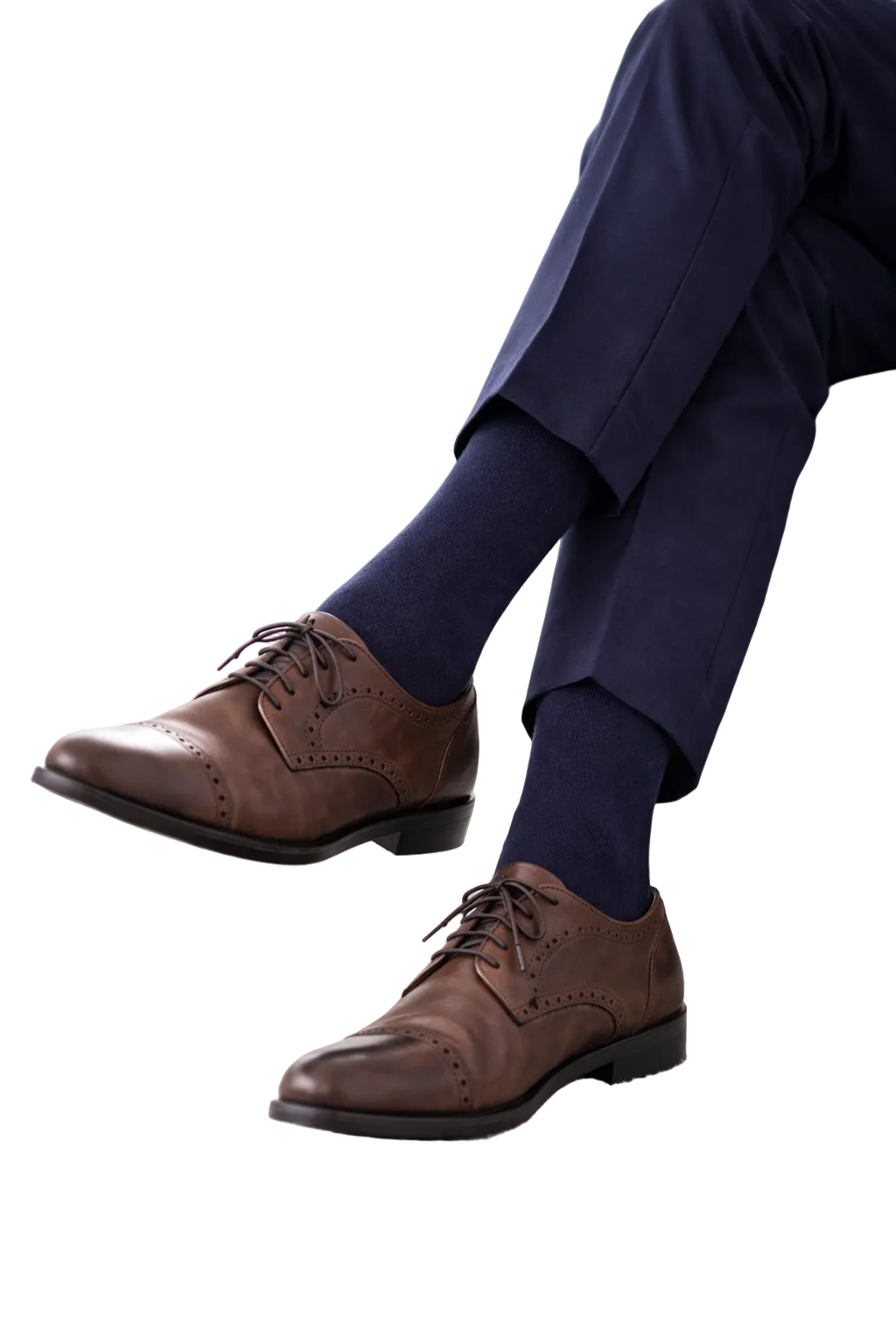 8 - Pack Jason Bamboe Sokken - Marineblauw