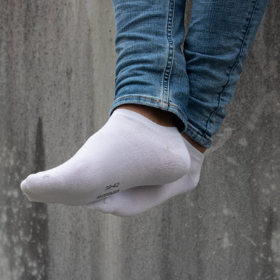 4-pack Jordan Bamboe Sneakersokken - Wit