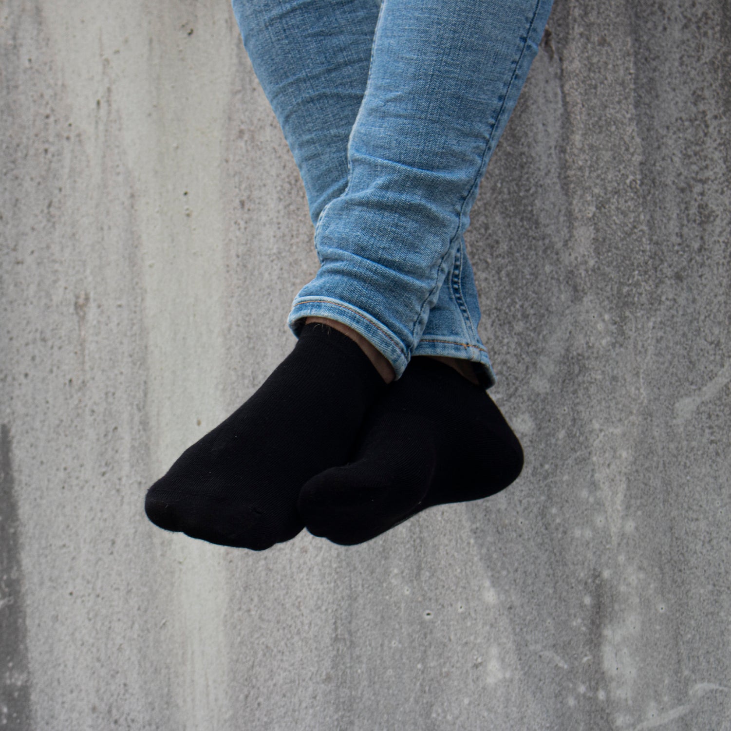 4-pack Jordan Bamboe Sneakersokken - Zwart